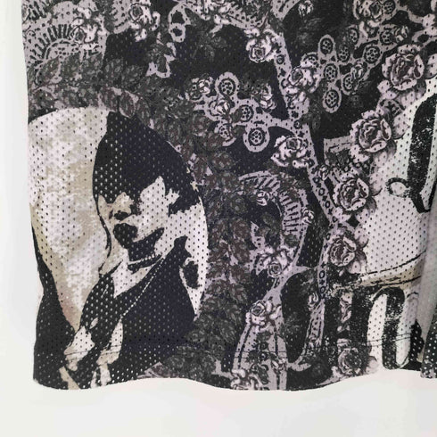 ジページェバイジャンポールゴルチエ JPG by GAULTIER コラージュプリントポリメッシュシャツ メンズ JPN:48