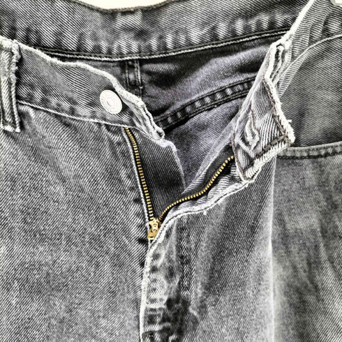 リーバイス Levis 505 ブラックデニムパンツ メンズ 38X29