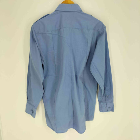 Law Pro 襟芯 デカ襟 エポレット フラップポケット L/S セキュリティー ワーク シャツ メンズ