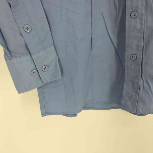 Law Pro 襟芯 デカ襟 エポレット フラップポケット L/S セキュリティー ワーク シャツ メンズ