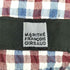 マリテフランソワジルボー MARITHE FRANCOIS GIRBAUD シアサッカー スナップボタン ギンガムチェック シャツ ボックスシルエット メンズ JPN:M