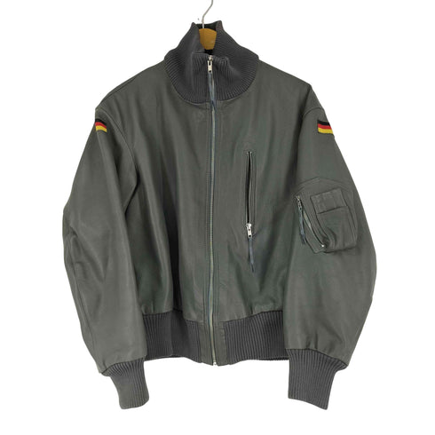 ジャーマンアーミー GERMAN ARMY 80s Leather Flight Jacket メンズ