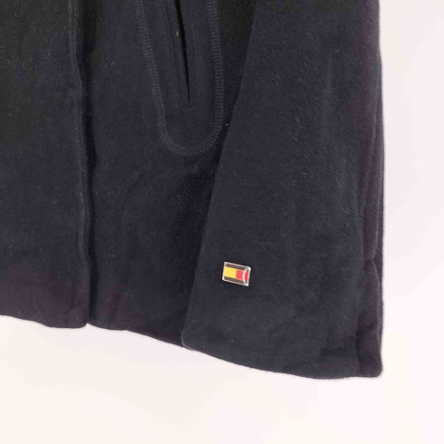 トミーヒルフィガー TOMMY HILFIGER 国旗 ピンバッチ付き スナップボタン ウール ミックスファブリック ジャケット レディース