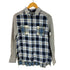ディーゼル DIESEL プリーツデザインドッキングチェックシャツ レディース import:XS