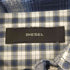 ディーゼル DIESEL プリーツデザインドッキングチェックシャツ レディース import:XS