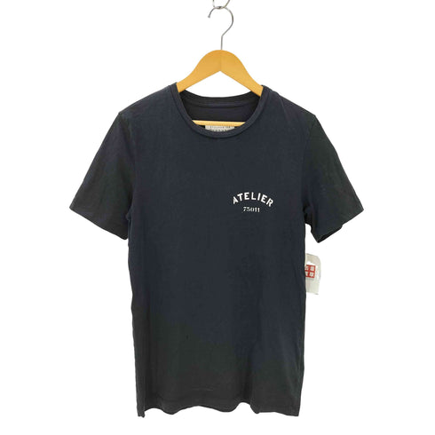 メゾンマルジェラ Maison Margiela 18SS プリントクルーネックTシャツ メンズ JPN:46
