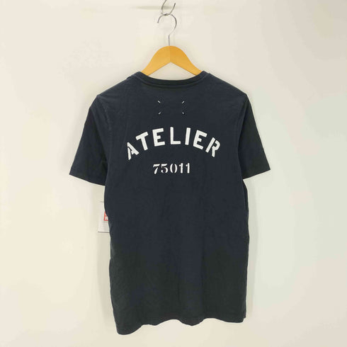 メゾンマルジェラ Maison Margiela 18SS プリントクルーネックTシャツ メンズ JPN:46