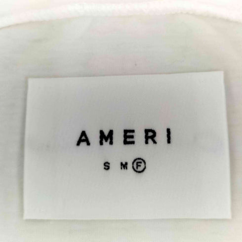 アメリ AMERI 23SS CONCEPT EMBROIDERY TEE レディース FREE