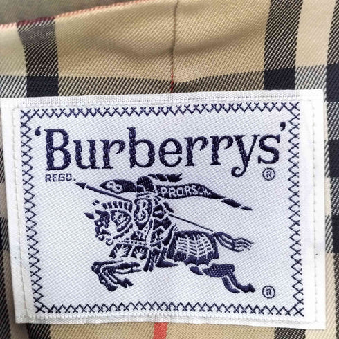 バーバリーズ BURBERRYS 裏地ノバチェック 玉虫 ステンカラーコート レディース