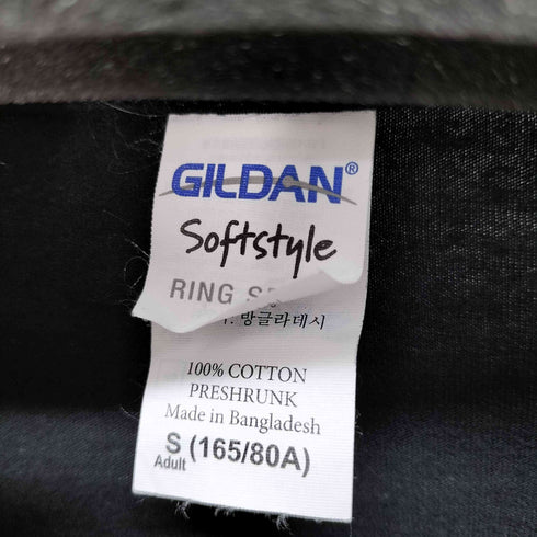 ギルダン GILDAN V系 バンド グラフィックプリントTシャツ メンズ JPN:S