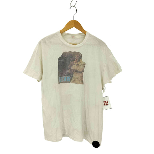 ヘインズ Hanes 70S プリントクルーネックTシャツ 裾袖シングル メンズ JPN:XL