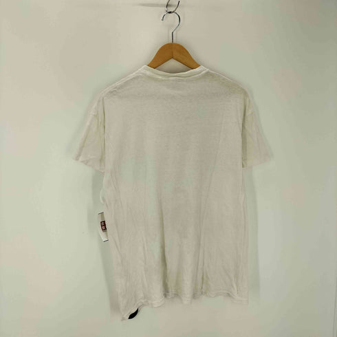 ヘインズ Hanes 70S プリントクルーネックTシャツ 裾袖シングル メンズ JPN:XL