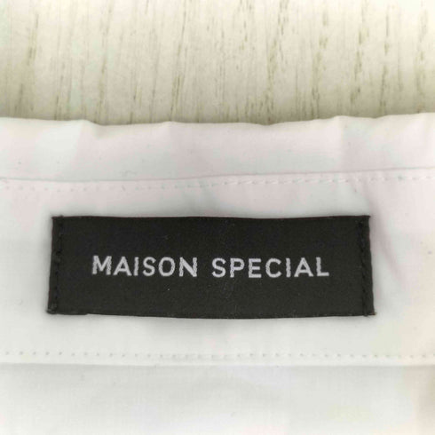 メゾンスペシャル MAISON SPECIAL ファスナーシャツボディースーツ レディース FREE
