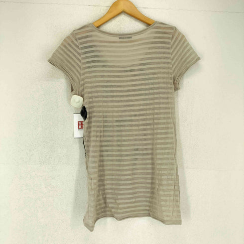 ニコル NICOLE Y2K 00S 転写プリントボーダーTシャツ メンズ FREE