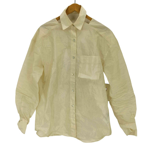 メゾンスペシャル MAISON SPECIAL Crash Silky Over Shirt レディース FREE