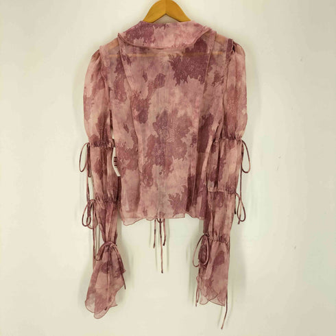 スライ SLY BLEEDING SHEER DUMPLING ブラウス レディース FREE