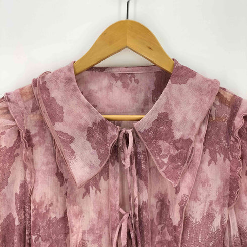スライ SLY BLEEDING SHEER DUMPLING ブラウス レディース FREE