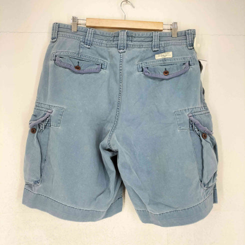 ポロバイラルフローレン Polo by RALPH LAUREN ダメージ加工コットンカーゴハーフパンツ メンズ 36