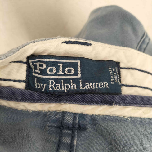 ポロバイラルフローレン Polo by RALPH LAUREN ダメージ加工コットンカーゴハーフパンツ メンズ 36