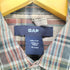 ギャップ Gap 00S チャック半袖シャツ ボックス メンズ XS
