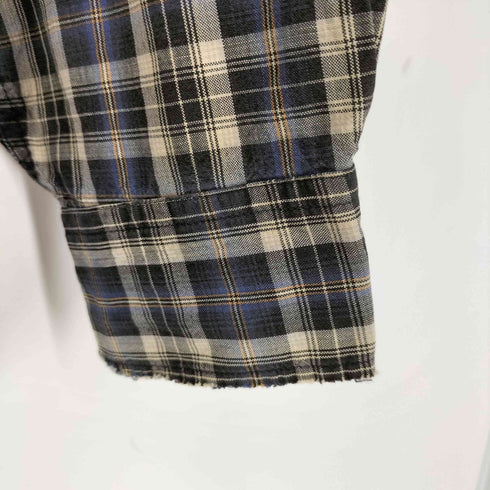 ギャップ Gap 00s OLD タータンチェック レギュラーカラーシャツ メンズ JPN:M