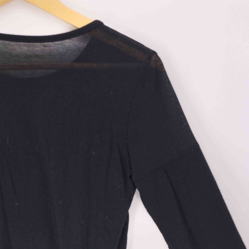 ワイズ Ys 18AW コットン パッチ デザイン シアー L/S カットソー レディース JPN:2