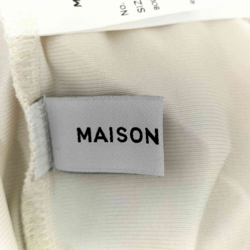 メゾンスペシャル MAISON SPECIAL 23SS フリンジチュールスカート レディース FREE