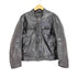 ギャップ Gap 00S シワ加工レザーシングルライダースジャケット メンズ S