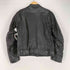 ギャップ Gap 00S シワ加工レザーシングルライダースジャケット メンズ S