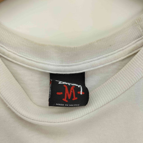 ステューシー Stussy 00S メキシコ製 SS リンク ロゴ プリント Tシャツ メンズ import:M