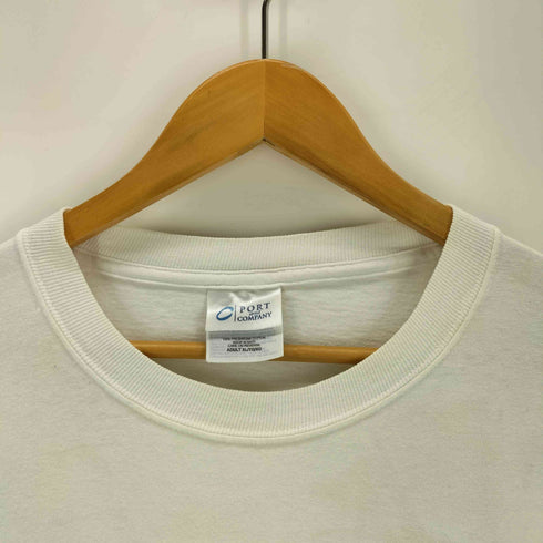 ポートアンドカンパニー PORT and COMPANY 2007 企業 両面プリントクルーネックTシャツ メンズ JPN:XL