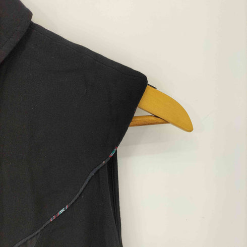 ピンコ PINKO イタリア製 プルオーバー ノースリーブ シャツ ブラウス レディース import:S