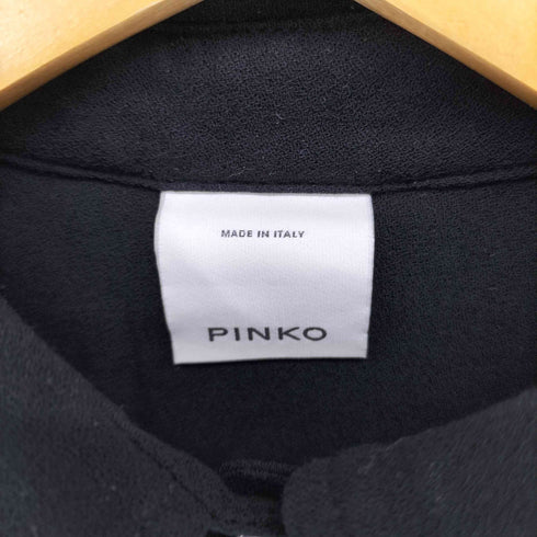 ピンコ PINKO イタリア製 プルオーバー ノースリーブ シャツ ブラウス レディース import:S