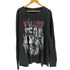 両面プリント L/S クルーネックTシャツ メンズ