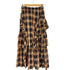リリーブラウン Lily Brown 24AW コットンラッフルティアードスカート レディース ONE SIZE