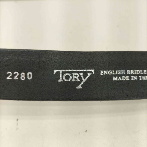 トリーレザー TORY LEATHER 2280 USA製 フック型バックルブライドルレザーベルト メンズ 28