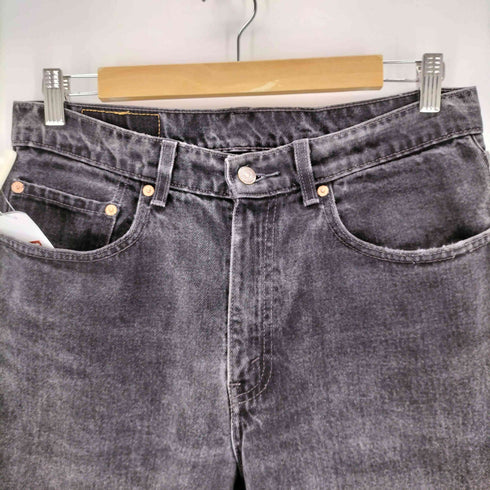 リーバイス Levis 98年製 550 RELAXED FIT ブラックデニムパンツ メンズ 33X30