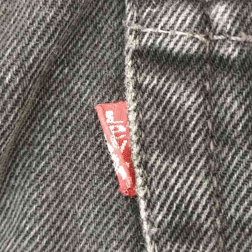 リーバイス Levis 98年製 550 RELAXED FIT ブラックデニムパンツ メンズ 33X30