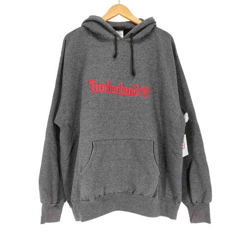 ティンバーランド Timberland 90s フロントロゴ刺繍 プルオーバーパーカー メンズ XL