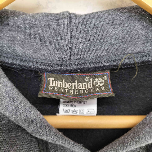 ティンバーランド Timberland 90s フロントロゴ刺繍 プルオーバーパーカー メンズ XL