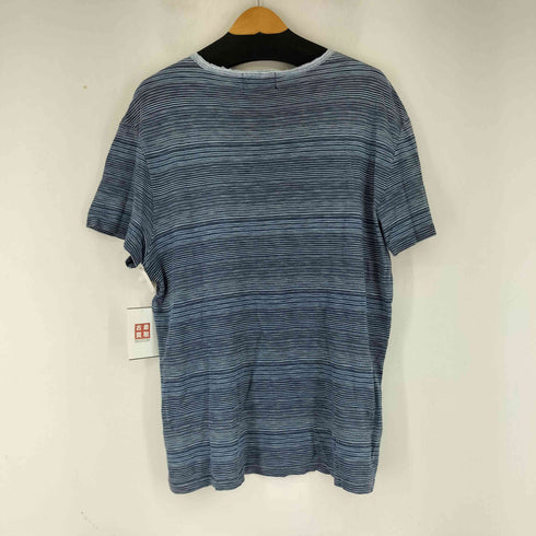 ダブルアールエルラルフローレン RRL RALPH LAUREN ストライプポケットTシャツ メンズ L
