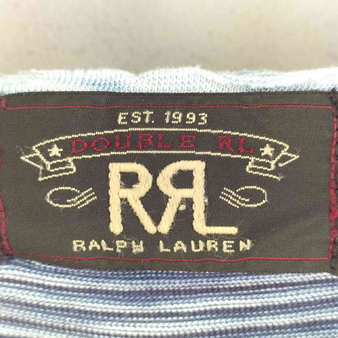 ダブルアールエルラルフローレン RRL RALPH LAUREN ストライプポケットTシャツ メンズ L