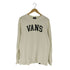 バンズ VANS ロゴプリント クルーネック ロングスリーブ Tシャツ メンズ import:M