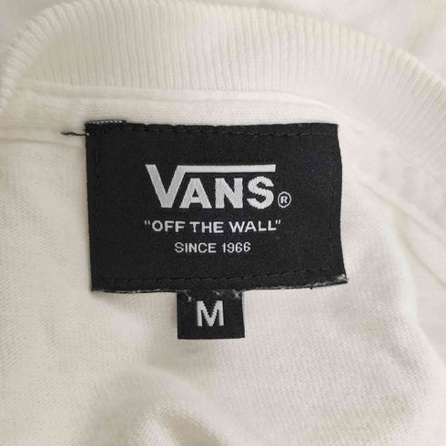 バンズ VANS ロゴプリント クルーネック ロングスリーブ Tシャツ メンズ import:M