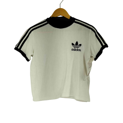 アディダス adidas テリー スリーストライプス S/S Tシャツ レディース import:XS
