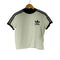 アディダス adidas テリー スリーストライプス S/S Tシャツ レディース import:XS