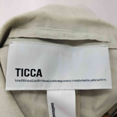 ティッカ TICCA リネンパナマダブルジャケット レディース JPN:1
