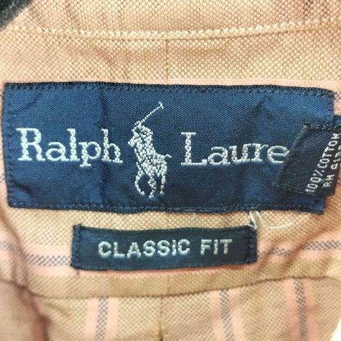 ラルフローレン RALPH LAUREN CLASSIC FIT ストライプ スモールポニー刺繍 BDシャツ メンズ 16 1/2