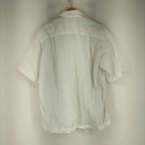 カウラム CAHLUMN Magazine Pocket Chain Stitch Open Collar Shirt メンズ L