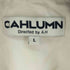 カウラム CAHLUMN Magazine Pocket Chain Stitch Open Collar Shirt メンズ L